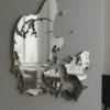Danmarkskort vægdekoration