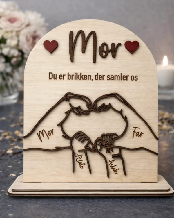 gave til mor fra børn med personlig gravering