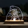 Familieportræt - Led lampe