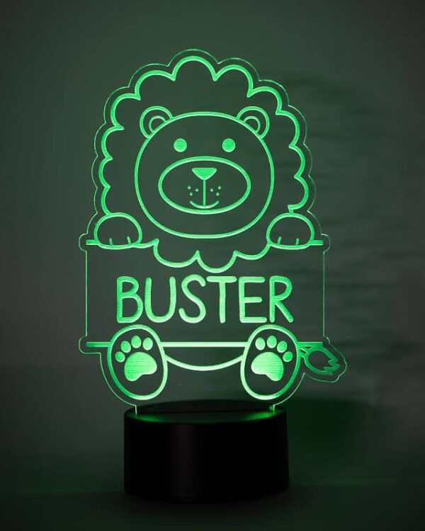 Løve lampe til børn