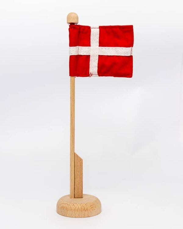 Bordflag med gravering
