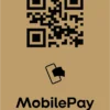Mobile skilt i træ