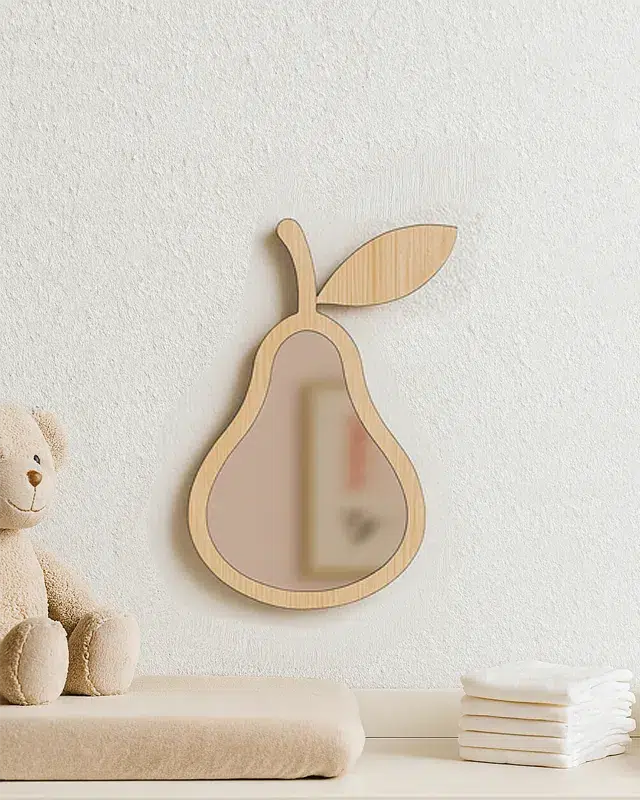Spejl til børn og baby. Spejl til puslebord