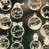 Personlig julepynt til børn med navn