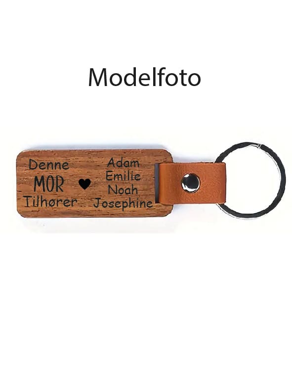Nøglering til mor - Personlig gave