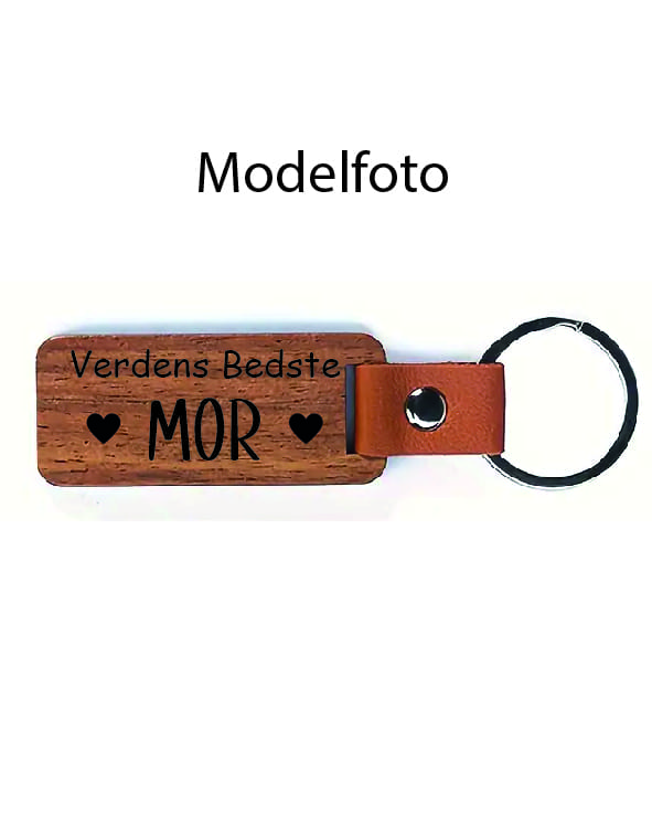 Nøglering til mor - Personlig gave
