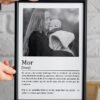 Personlig gave til kæreste, mor,far, bedsteforældre fotoprint