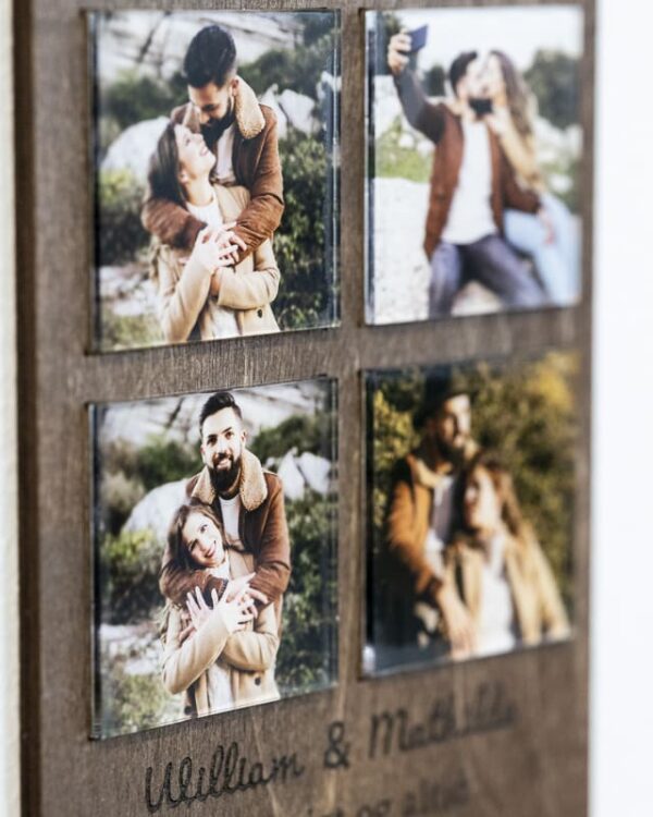 Billederamme fotos på plexiglas