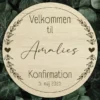 Velkomstskilt - rundt